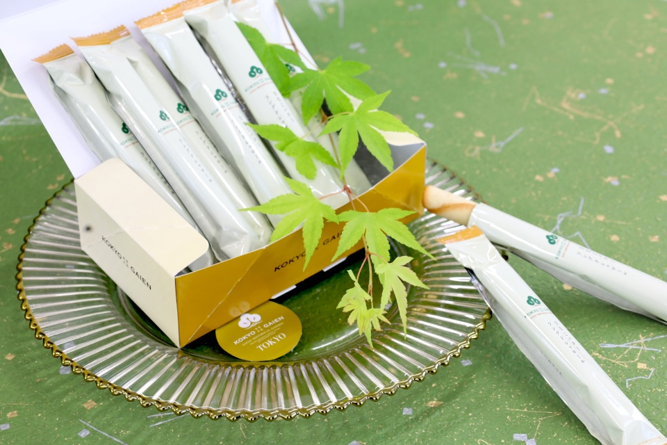 きなこバターラングドシャロール : 知ろう遊ぼう 国民公園